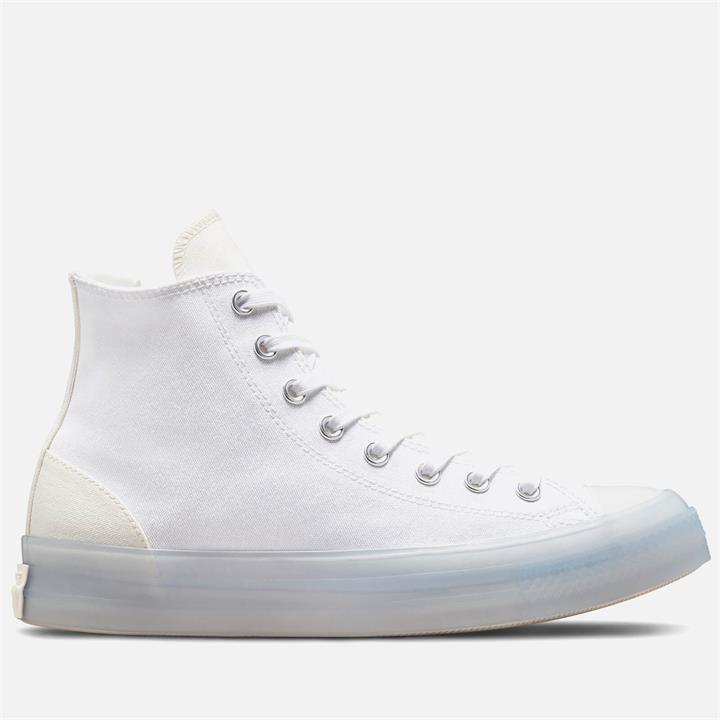 Converse Men's Chuck Taylor All Star Cx Mono Canvas Hi-Top Trainers - White/Egret/White - UK 8