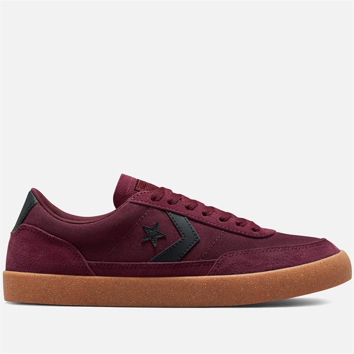 Converse Men's Net Star Classic Gum Tape Ox Trainers - Deep Bordeaux/Black/Gum Honey - UK 7