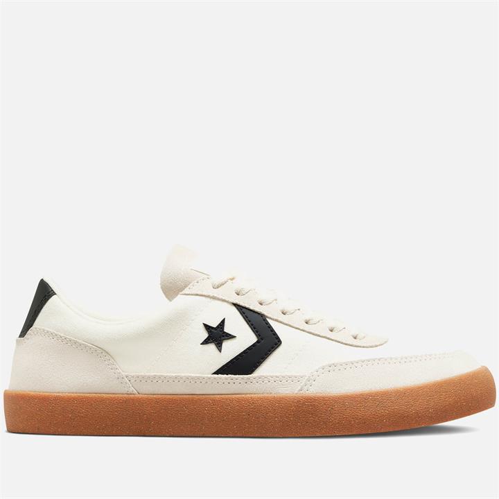 Converse Men's Net Star Classic Gum Tape Ox Trainers - Egret/Black/Gum Honey - UK 7