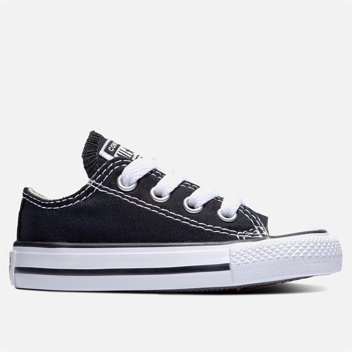 Converse Toddler's Chuck Taylor All Star Ox Trainers - Black - UK 9 Kids