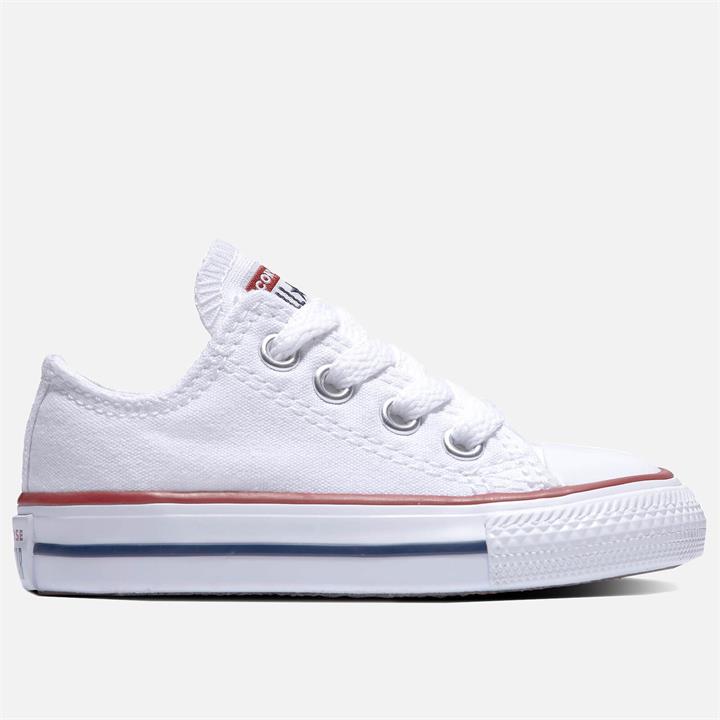 Converse Toddler's Chuck Taylor All Star Ox Trainers - White - UK 8 Toddler