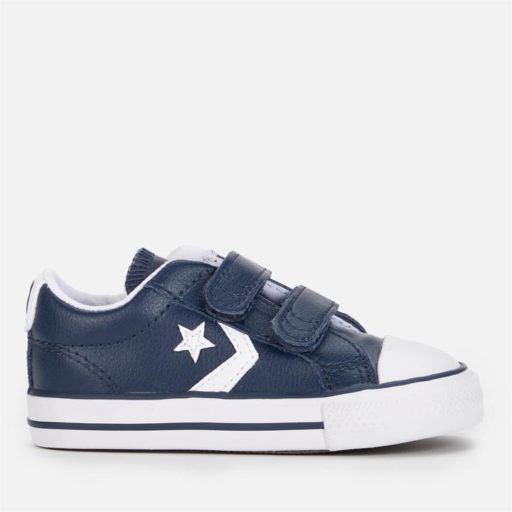 Converse Toddlers' Star Player V2 Trainer - Navy/White - UK 5 Toddler