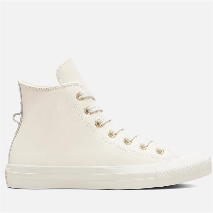 Converse Women's Chuck Taylor All Star Earthy Tones Hi-Top Trainers - Egret/Egret/Light Gold - UK 3