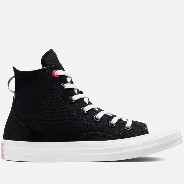 Converse Women's Chuck Taylor All Star Future Utility Hi-Top Trainers - Black/Almost Black/Vintage White - UK 5