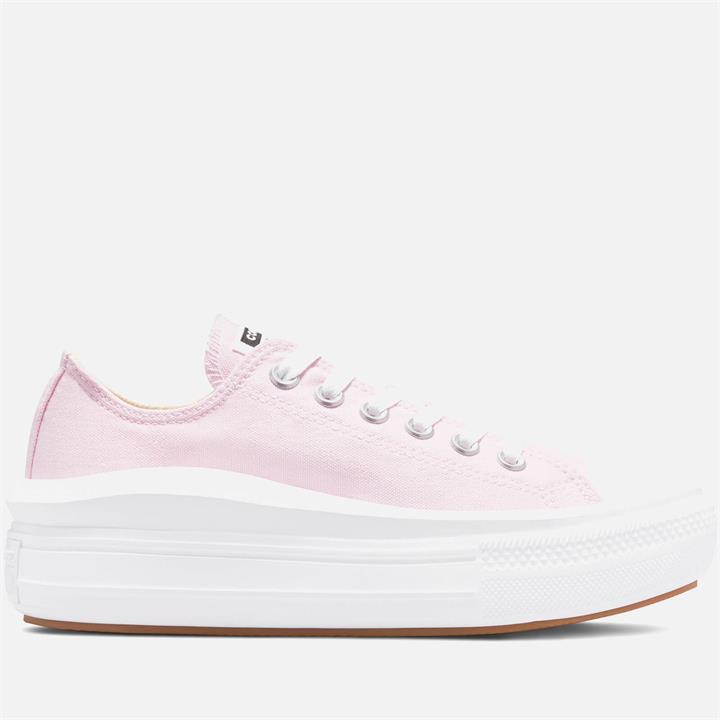 Converse Women's Chuck Taylor All Star Hybrid Floral Move Ox Trainers - Pink Foam/White/White - UK 3