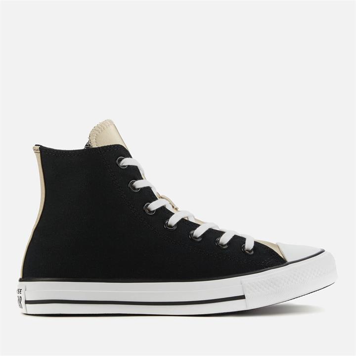 Converse Women's Chuck Taylor All Star Mono Metal Hi-Top Trainers - Black - UK 3