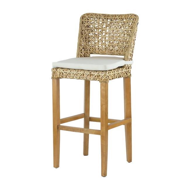Coolum Rattan Bar Stool w/cushion