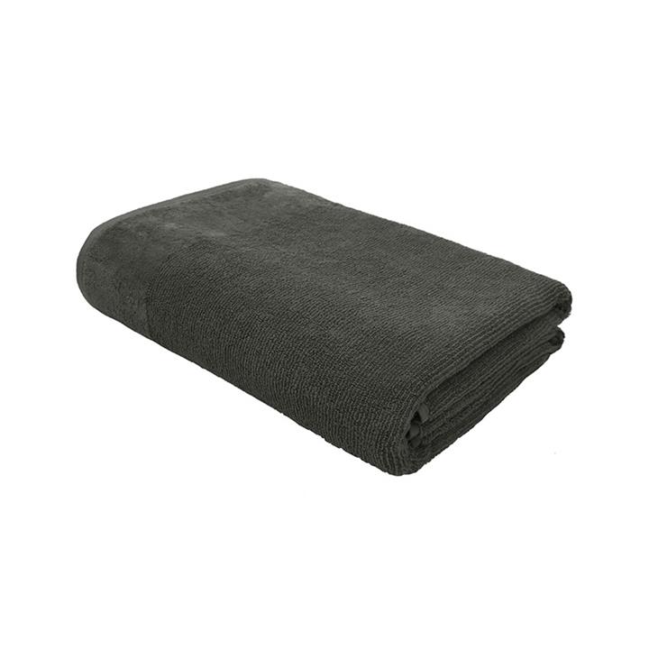 Costa Cotton Bath Sheet 82x160cm Pewter
