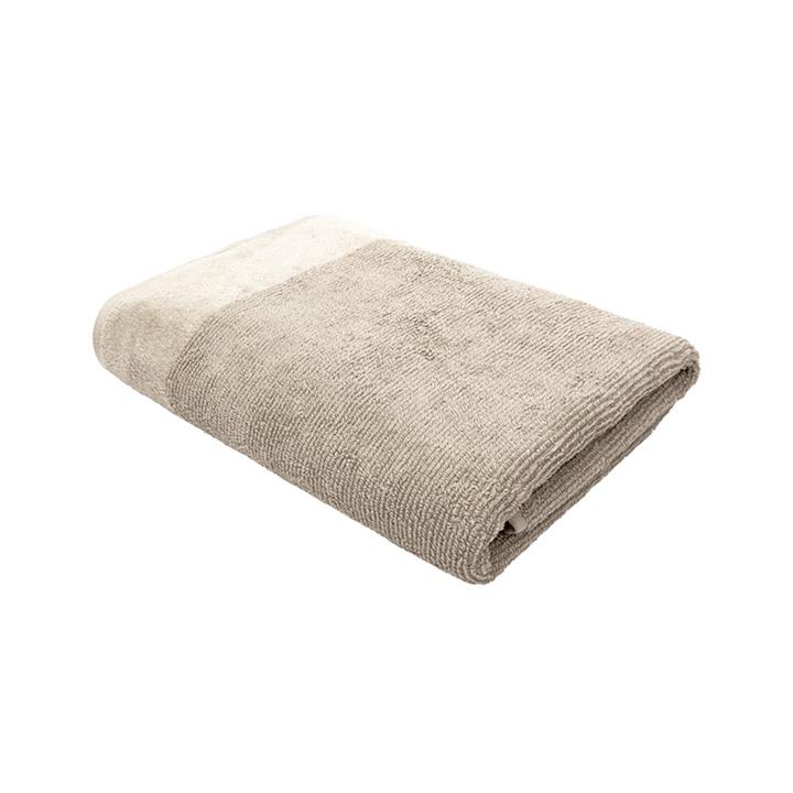 Costa Cotton Bath Towel 68x140cm Stone
