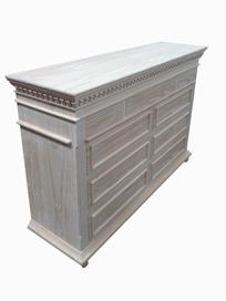 Crown custom timber tallboy with handles on drawers
