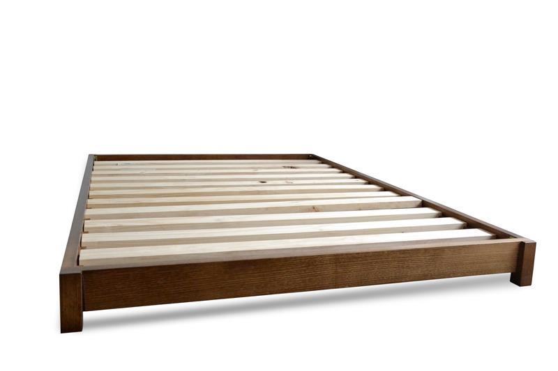 Cube custom timber bed base
