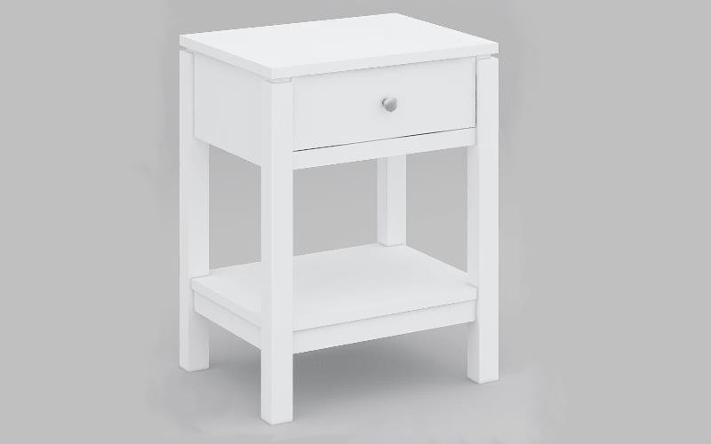 Cubist bedside 1 drawer