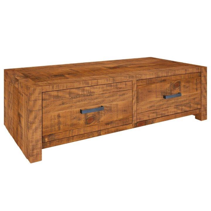 Cumberland Coffee Table With 2 Drawers - Antique Barley