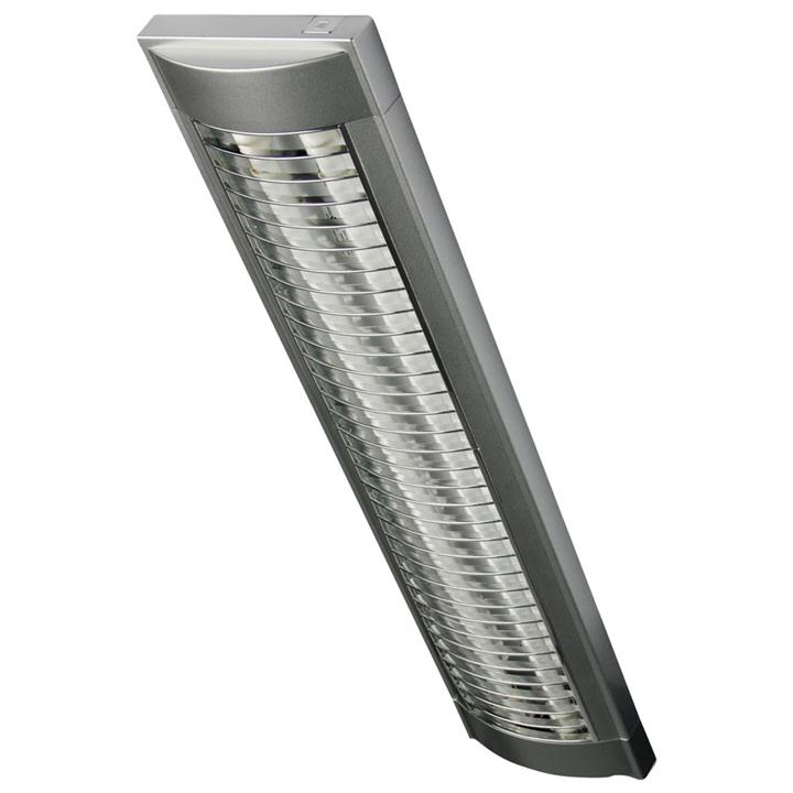 Cupola Silver 2X14W T5 Chrome Grill