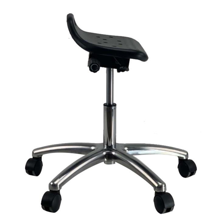 CURRIE Sit-Stand AFRDI Chrome Base Office Lab Stool