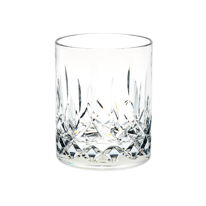 D-Still 295ml Polycarbonate Diamond Cut Old Fashion Glass Set of 4