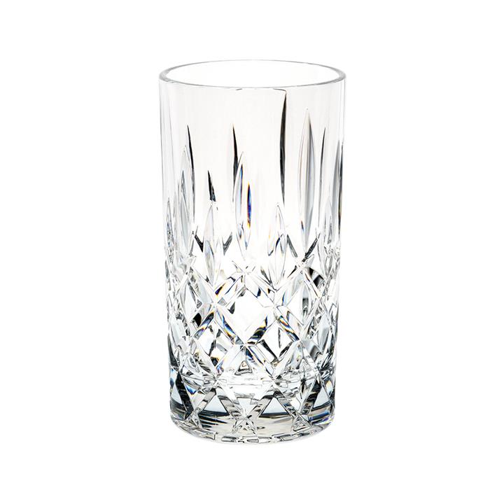 D-Still 415ml Polycarbonate Diamond Cut Highball Glass Set of 4