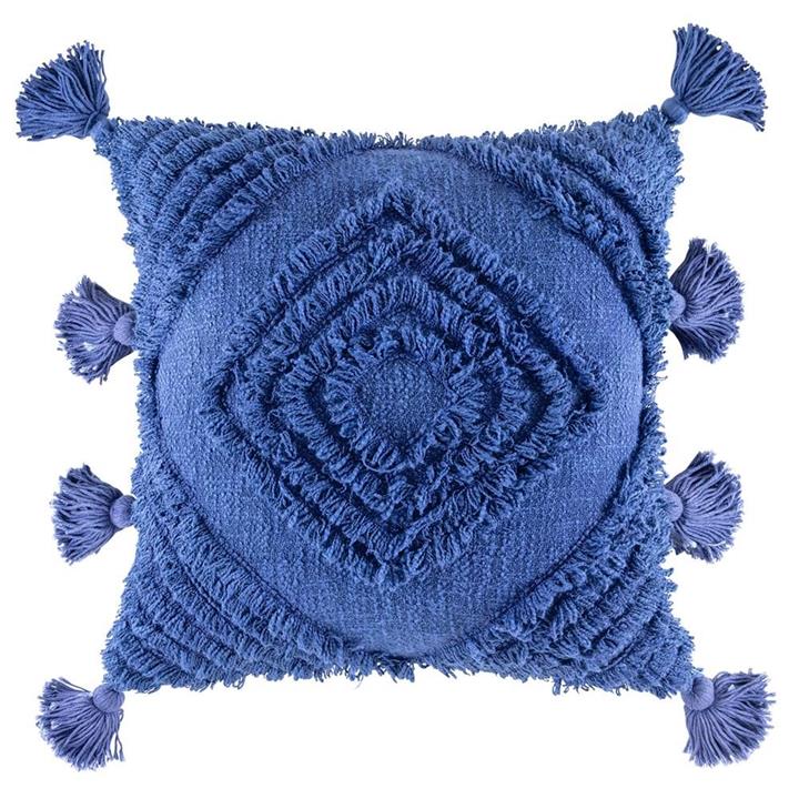 Daffie Cushion - Blue Square