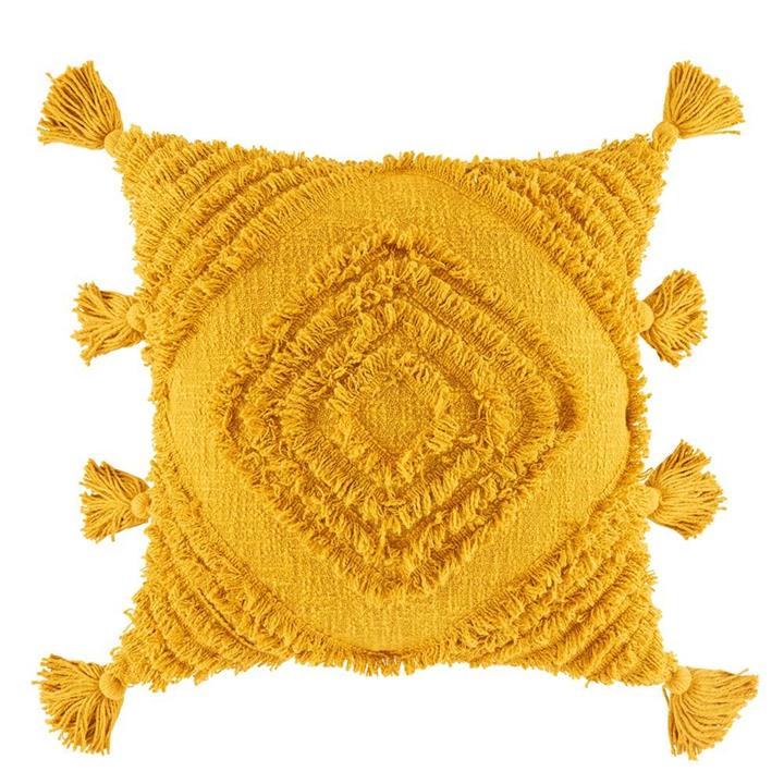 Daffie Cushion - Mustard Square
