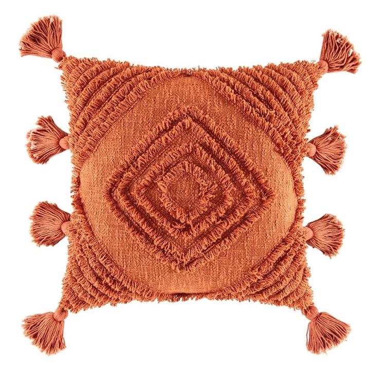 Daffie Cushion - Rust Square