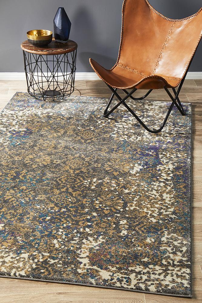 Danica Transitional Rug Blue Grey 220X150cm