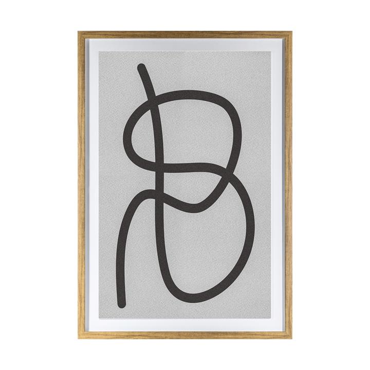 Davida Line Drawing Framed