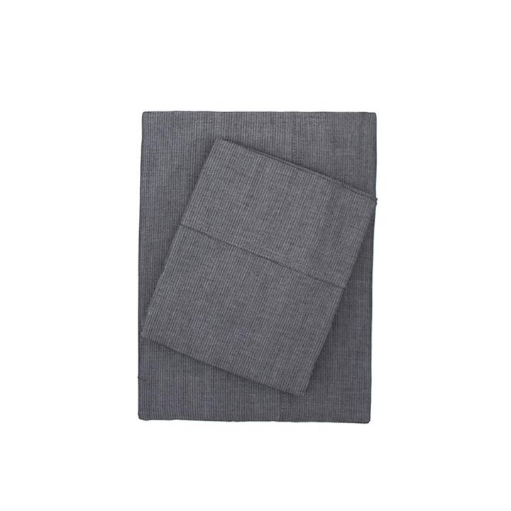 Db Chambray Sheet Set Charcoal