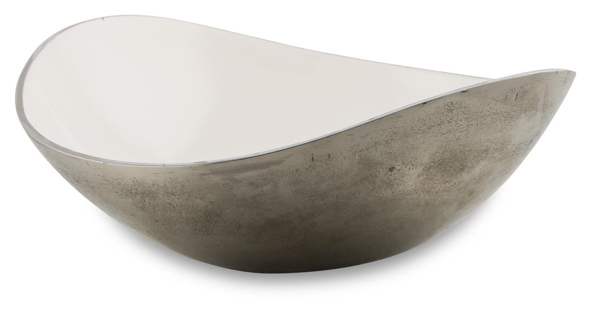 Deep Curve Bowl in Fresh White