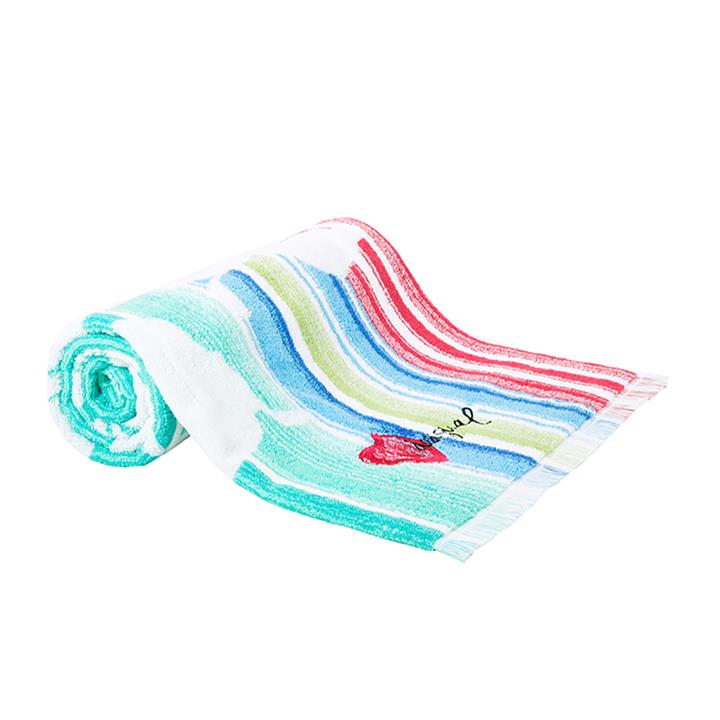 Desigual Bath Towel 86 x 160cm Blue Summer