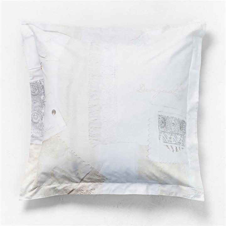 Desigual Euro Pillow Case White