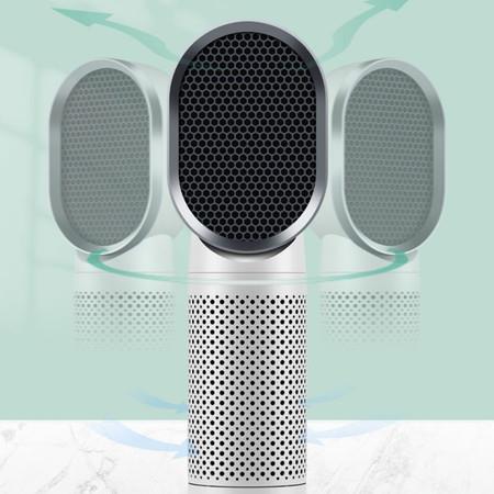 Destop Air Purifiers Hepa Filter Usb Power Col. White For Smoke, Dust, Mold, And Pollen In Bedroom