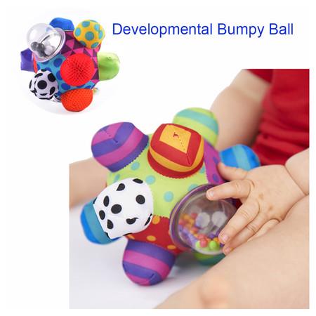 Developmental Bumpy Ball | Easy to Grasp Bumps Help Develop Motor Skills | for Ages 6 Months and Up