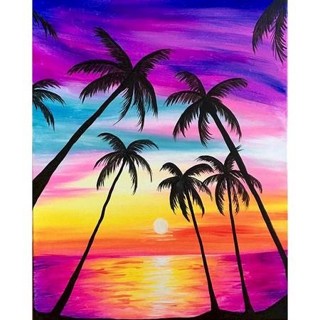 DIY Color Painting By Numbers 500pcs Puzzle Jigsaw #10