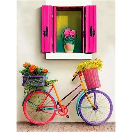 DIY Color Painting By Numbers 500pcs Puzzle Jigsaw #11