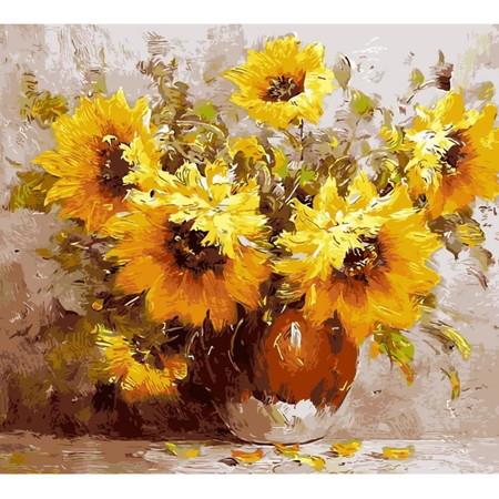 DIY Color Painting By Numbers 500pcs Puzzle Jigsaw #5