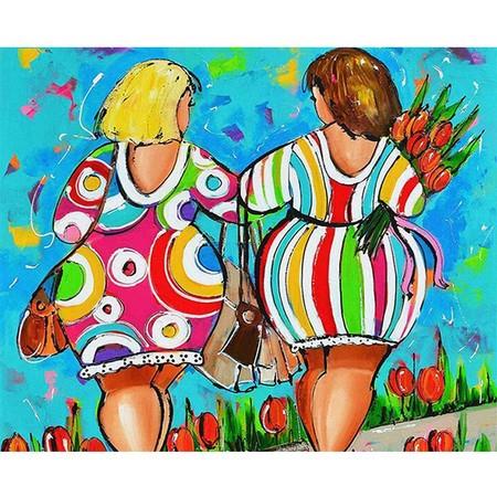 DIY Color Painting By Numbers 500pcs Puzzle Jigsaw #8