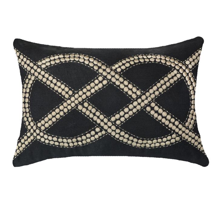 Dot Chain Knot Lumber Black