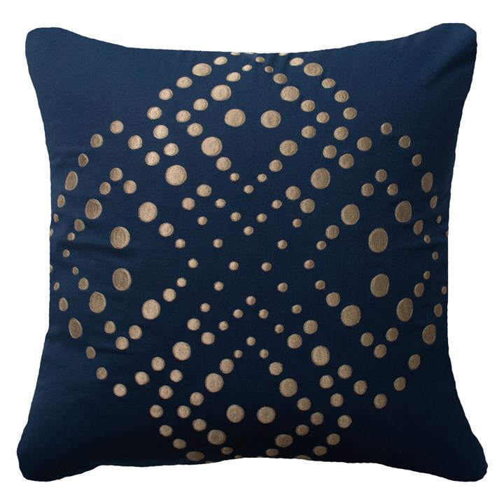 Dot Flower Navy