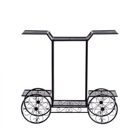 Double Cereal Dispenser Dry Food Storage Container Dispense Machine White