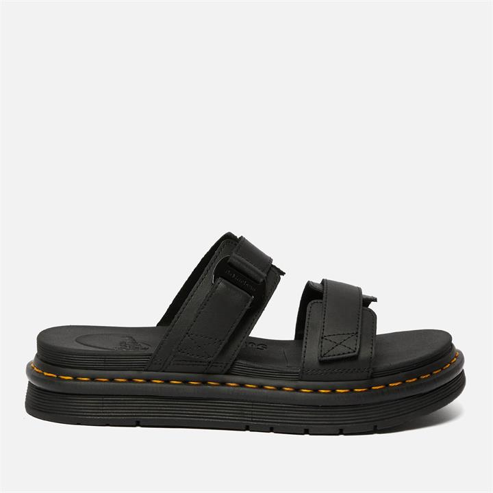 Dr. Martens Men's Chilton Hydro Leather Sandals - Black - UK 9