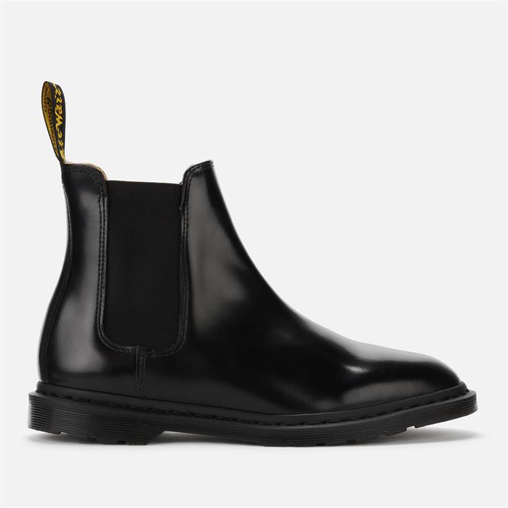 Dr. Martens Men's Graeme II Polished Smooth Leather Chelsea Boots - Black - UK 7