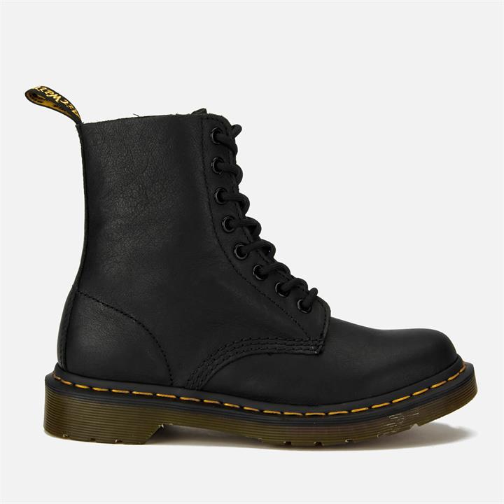 Dr. Martens Women's 1460 Pascal Virginia Leather 8-Eye Boots - Black - UK 3