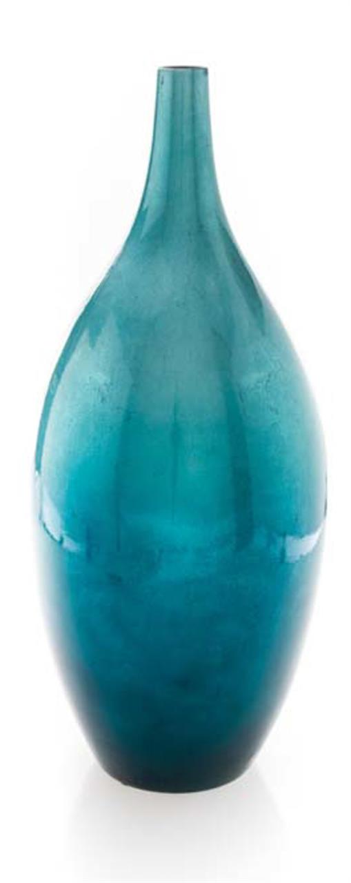 Dreamy Aqua Marine Bottle Vase