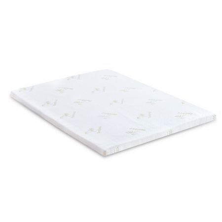 DreamZ 8cm Thickness Cool Gel Memory Foam Mattress Topper Bamboo Fabric King