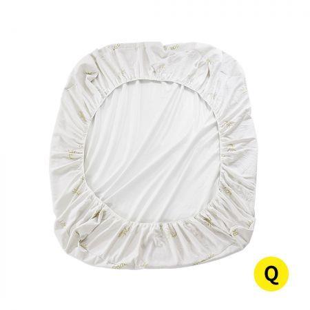 DreamZ Mattress Protector Topper 70% Bamboo Hypoallergenic Sheet Cover Queen