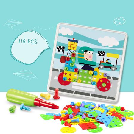 Drill Screw Group Toys Nut Disassembly Assembly Educational Toys Gift for Kids Age3+