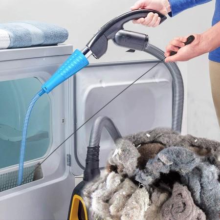 Dryer Vent Cleaner Kit Vacuum Hose Attachment Brush Lint Remover Power Washer and Dryer Vent Vacuum Hose