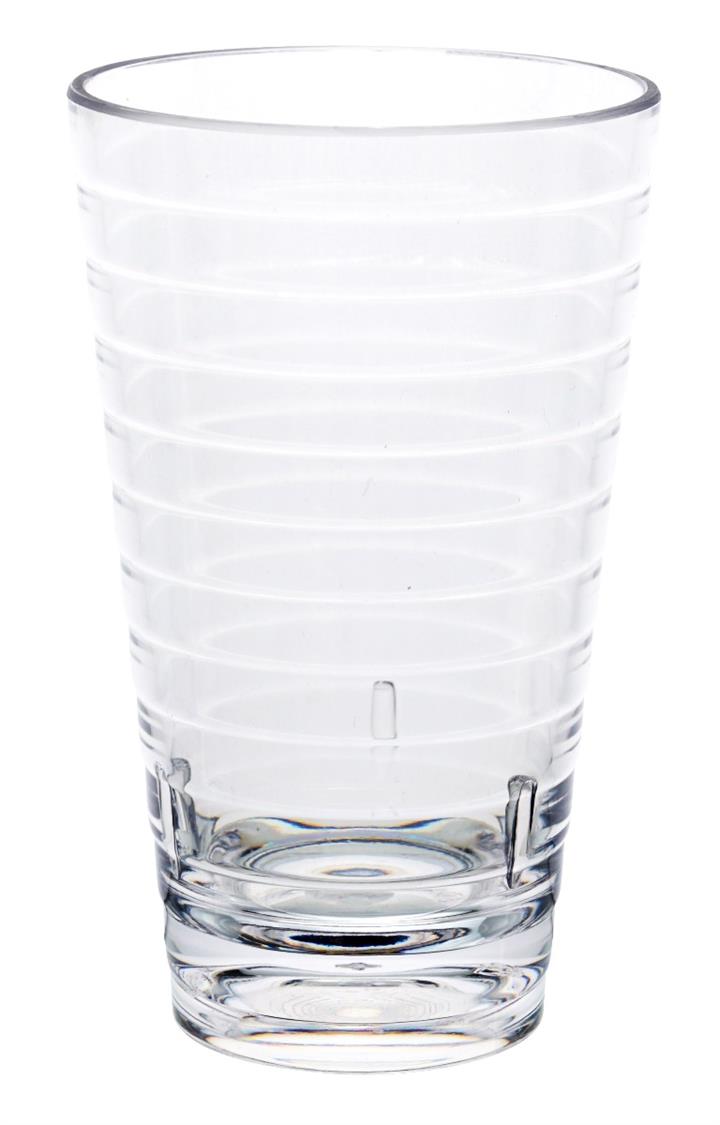DSTILL Unbreakable 340ml Stackable Highball Glass Set of 4