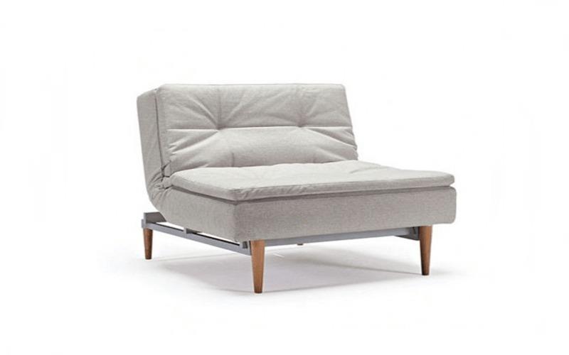 Dublexo chair with dark styletto leg - innovation living