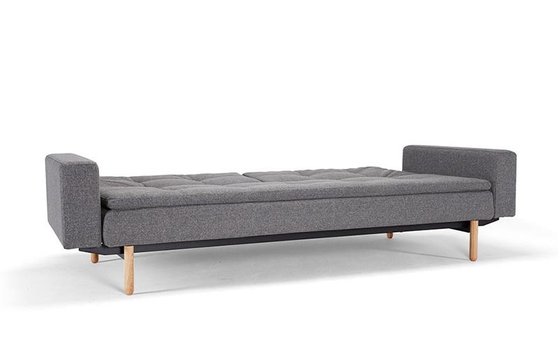 Dublexo king single sofa bed with round arms - innovation living